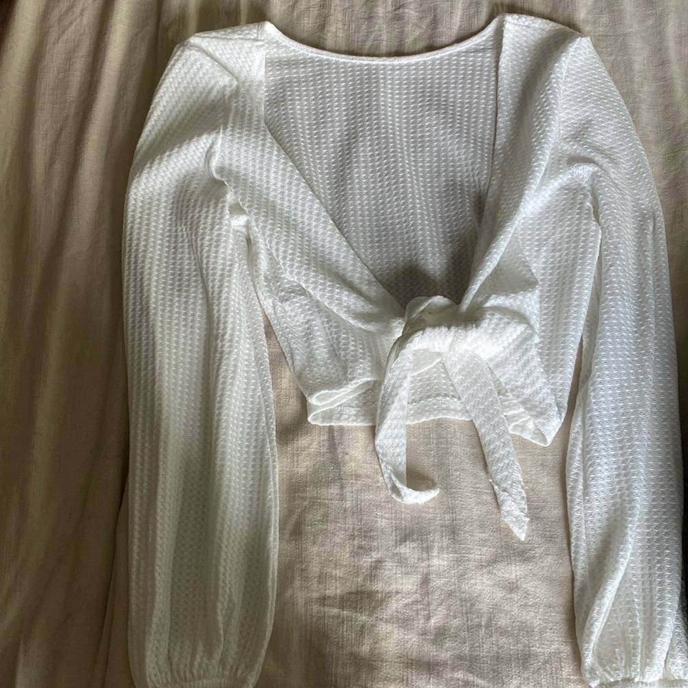 Size S Shein tie top